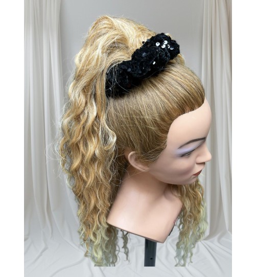 GUMKA WELUROWA CEKINY 11