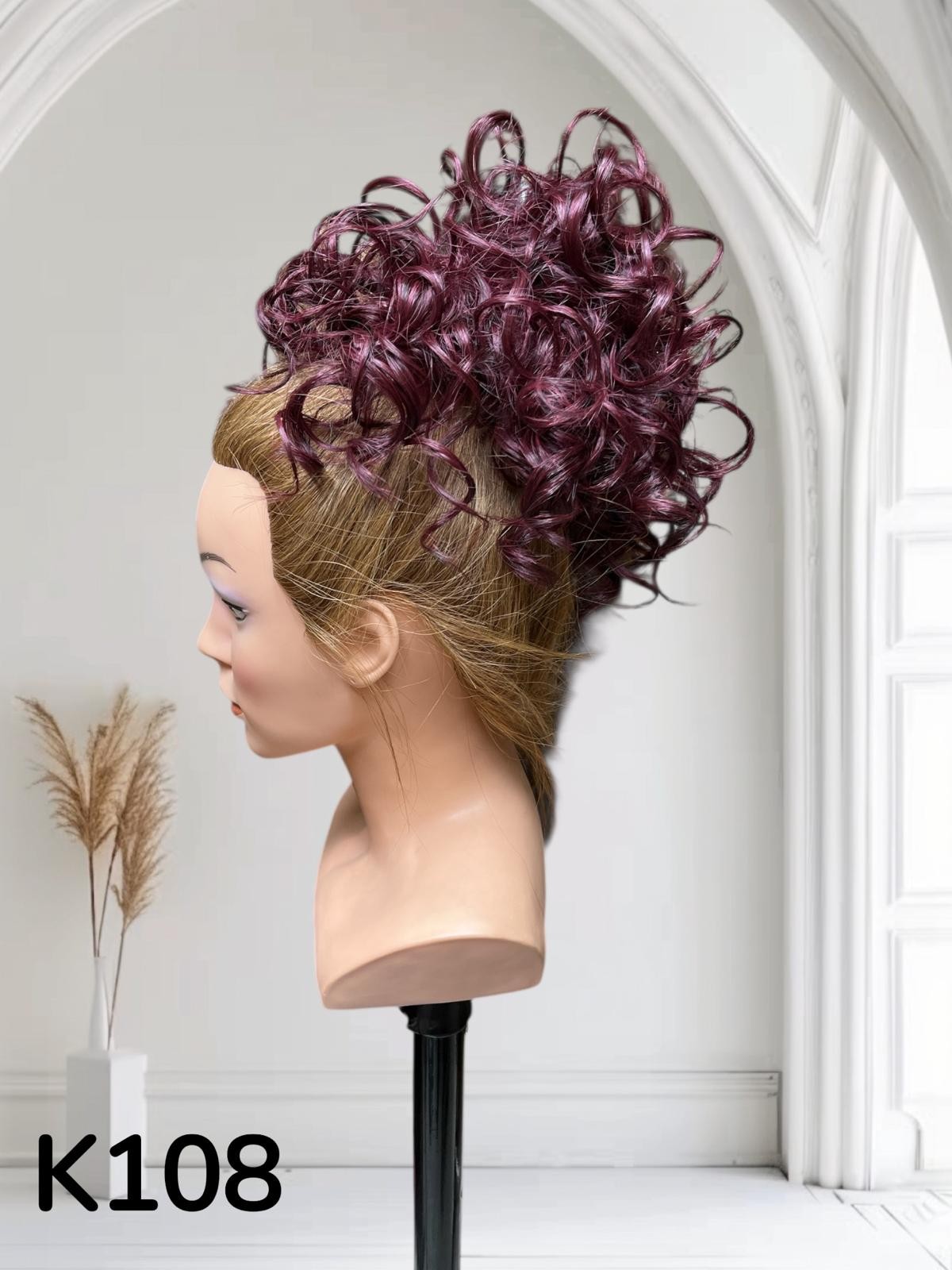 KOK K108 BURGUND KLAMERKA