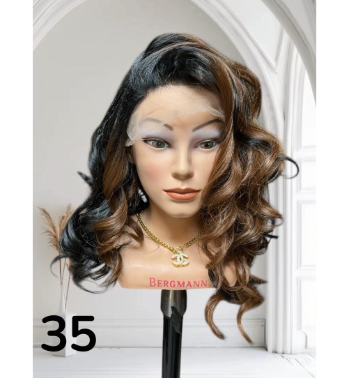 PERUKA 35 LACE FRONT MOZLIWOŚĆ ZMIANY PRZEDZIAŁKA