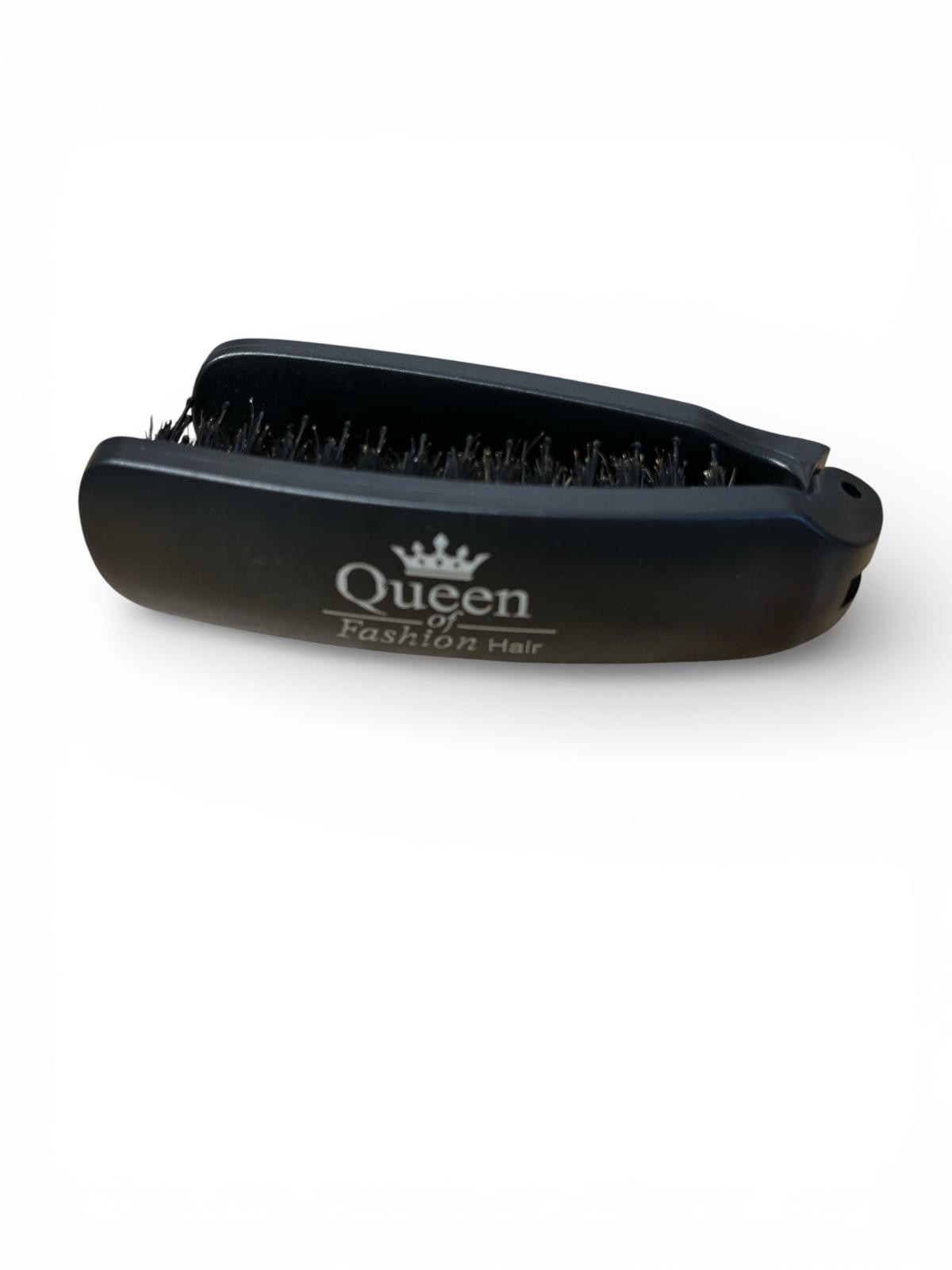 S9 SZCZOTKA CZARNA  Z WŁOSIEM Z DZIKA DO TOREBKI MINI