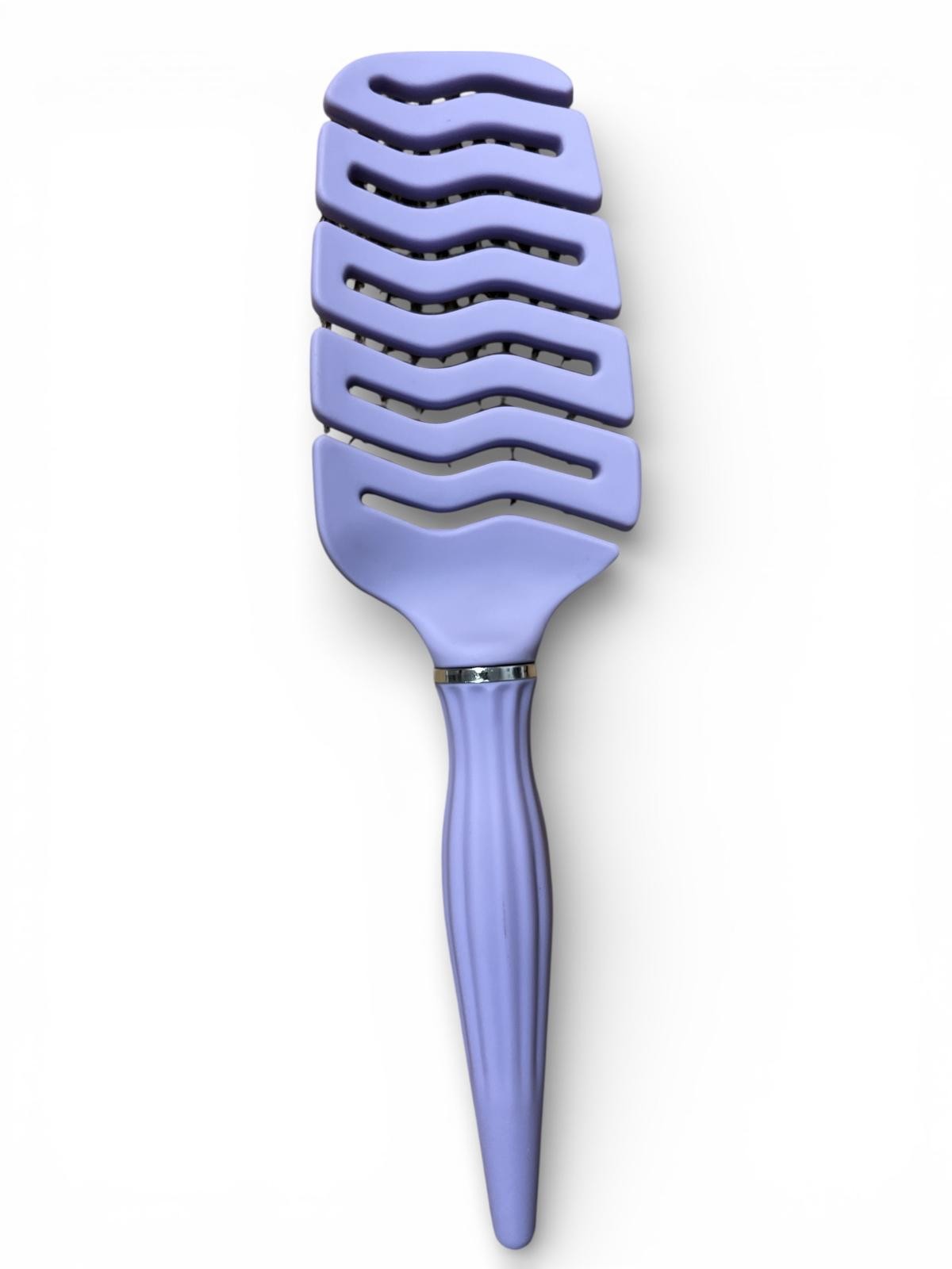 S13 SZCZOTKA SYLIKONOWA Z WŁOSIEM Z DZIKA FIOLETOWA