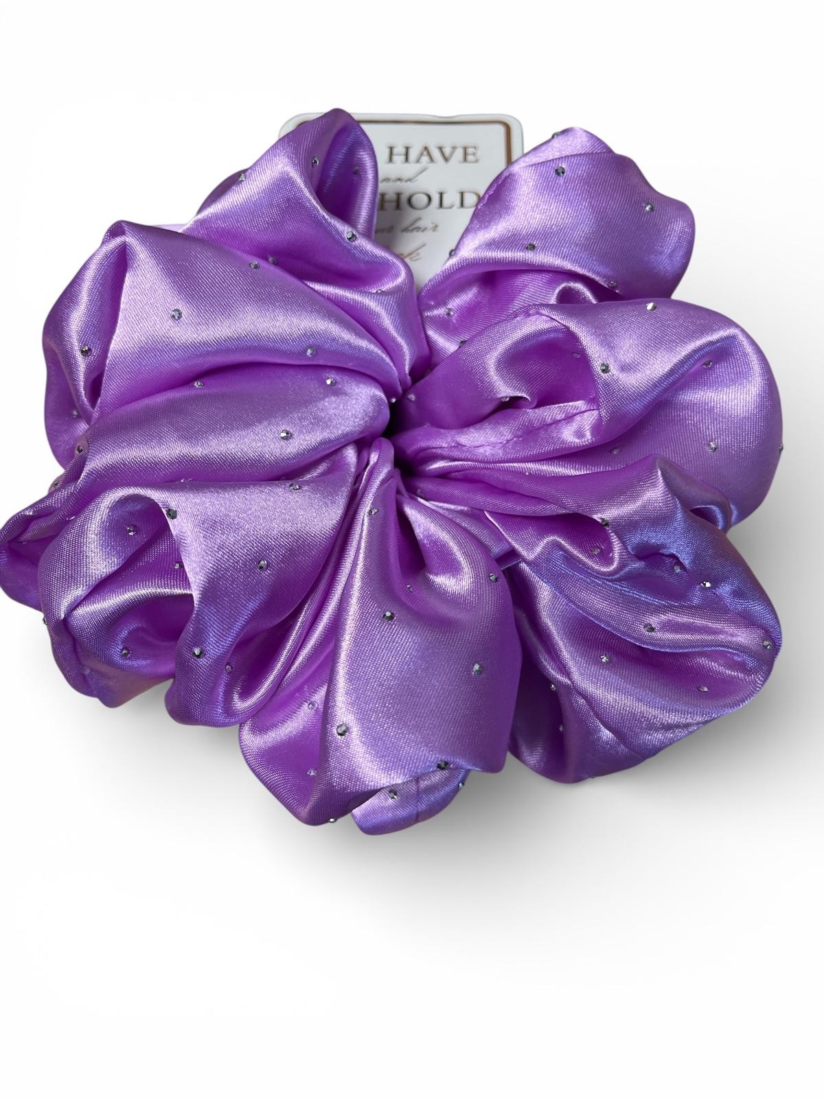 GUMKA SATYNA FIOLET Z CYRKONIAMI GUMKA SATYNA FIOLET Z CYRKONIAMI