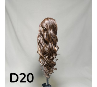 KUC D20 CZEKOLADOWY BRAZ Z POJAŚNIENIAMI CIEPŁEGO BLONDU