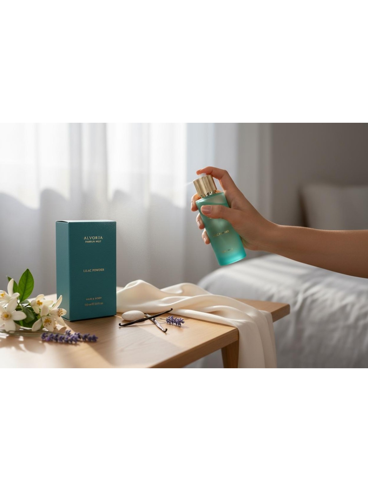 MGIEŁKA LILAC POWDER