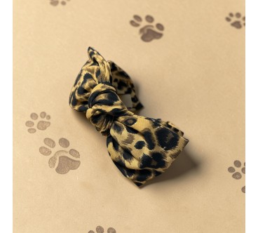 Opaska OP70 PANTERKA BRĄZOWO-CZARNA Z KOKARDA