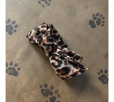 Opaska OP71Panterka Czekoladowo-Czarna