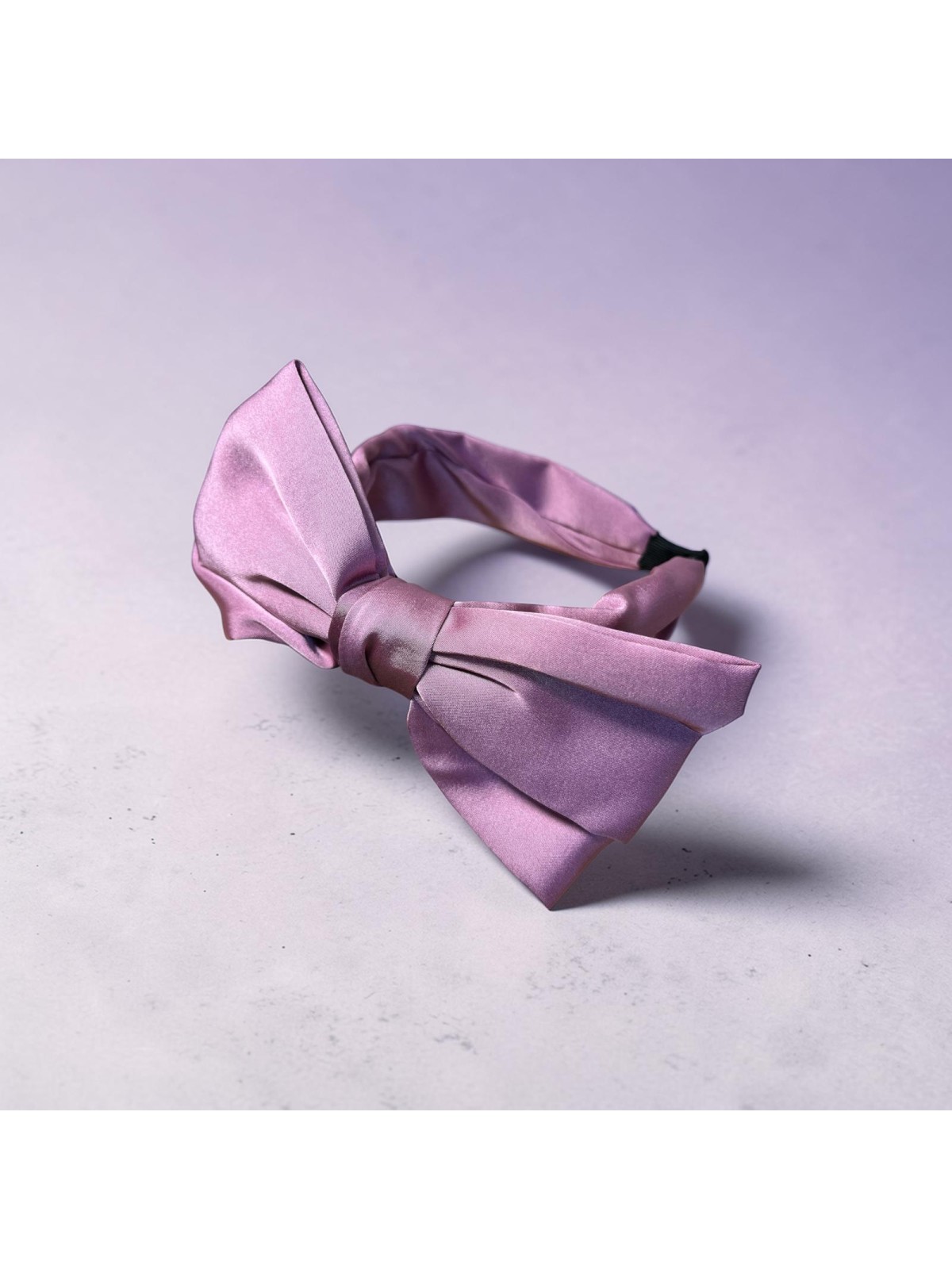 Op.60 Opaska Satynowa z Kokardką