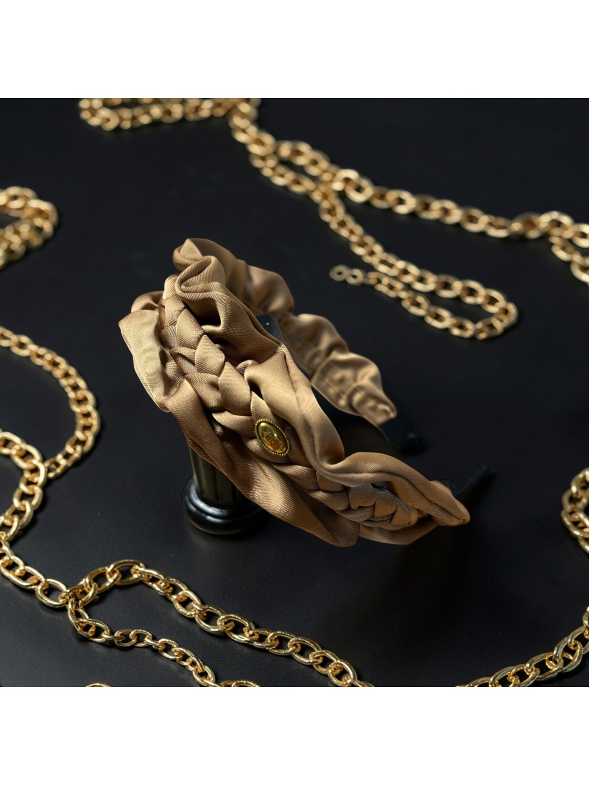 OPASKA OP17 WARKOCZ ZŁOTY BRĄZ