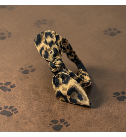 Opaska Op.62 PANTERKA BRAZOWO-CZARNA Z KOKARDA Z DRUCIKIEM