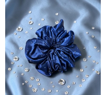 GUMKA SATYNA GRANAT Z CYRKONIAMI