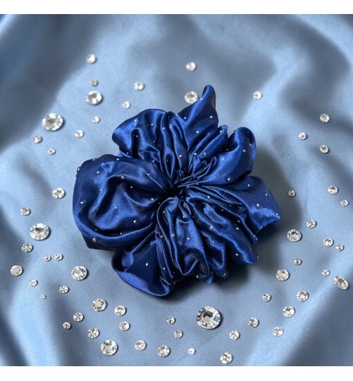 GUMKA SATYNA GRANAT Z CYRKONIAMI