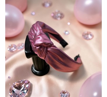 op.70 Opaska Pudrowy Róż-Disco