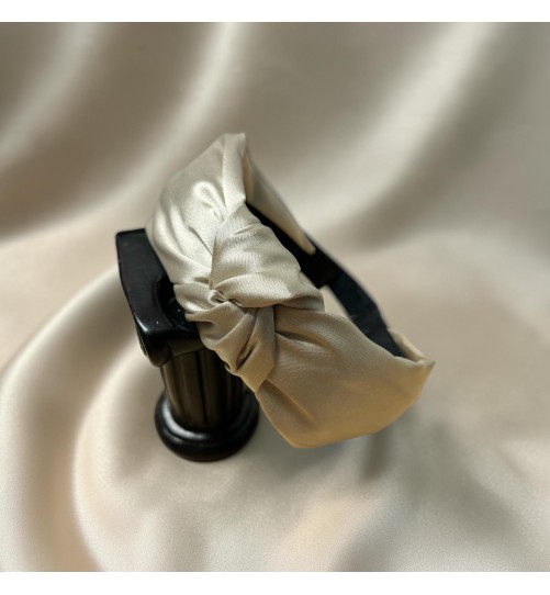 Op.31 Opaska Satynowa Beż