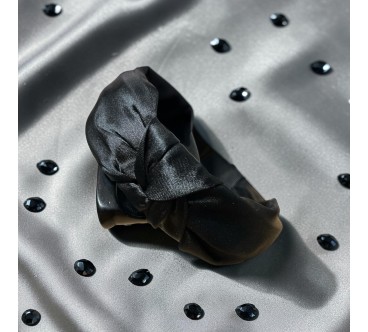 Op.32 Opaska Satynowa Czarna