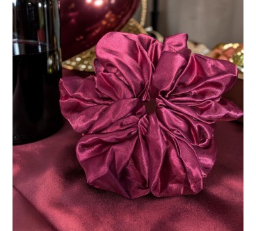 Gumka Satynowa Bordowa