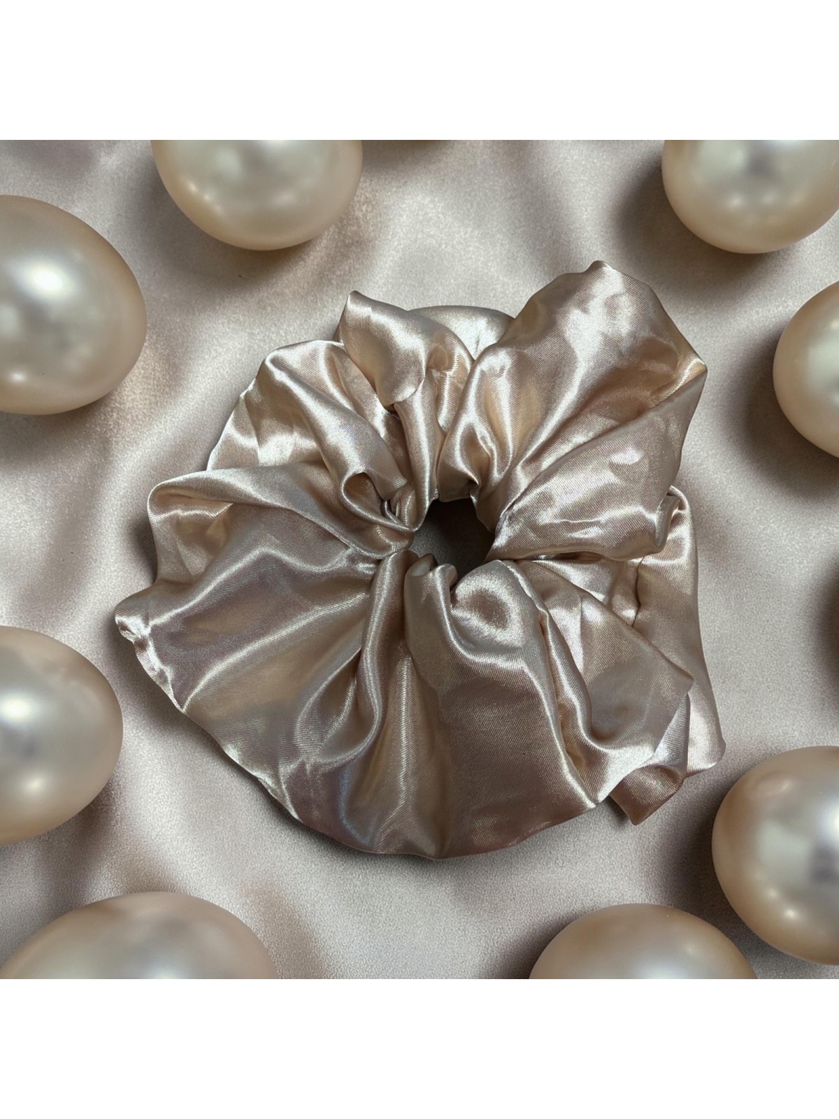 Gumka Satynowa Beżowa