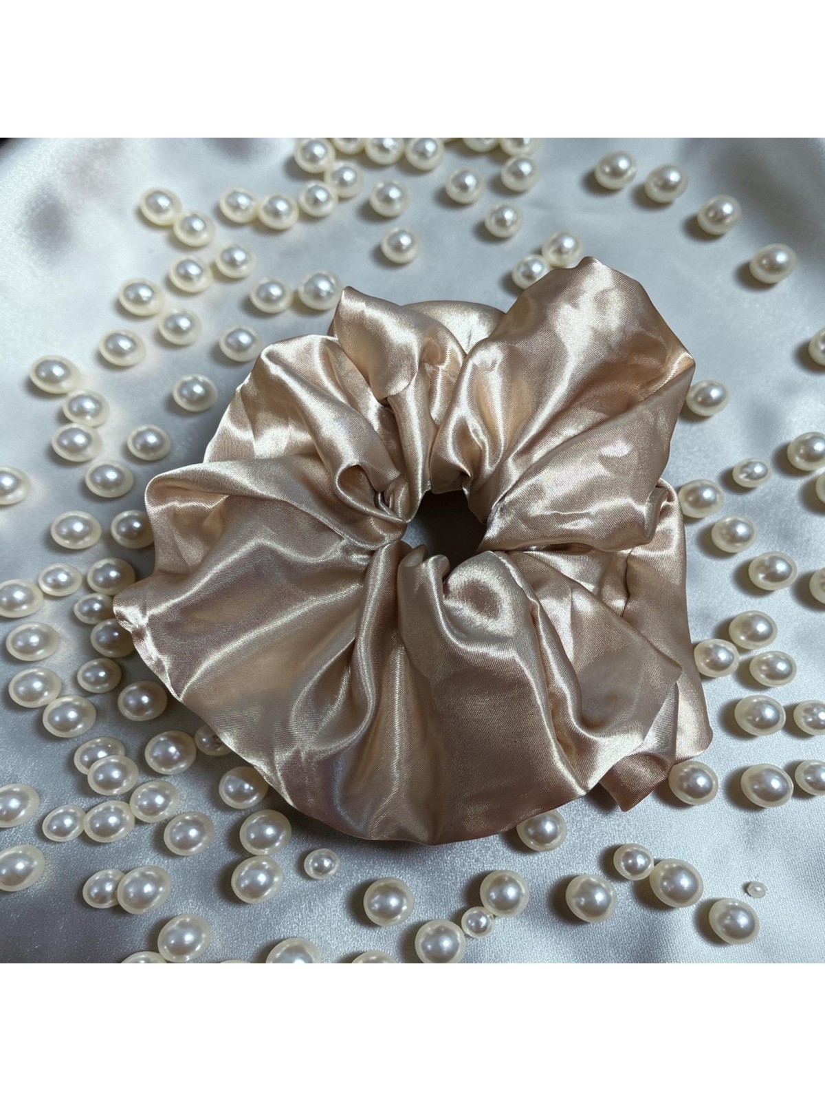 Gumka Satynowa Beżowa