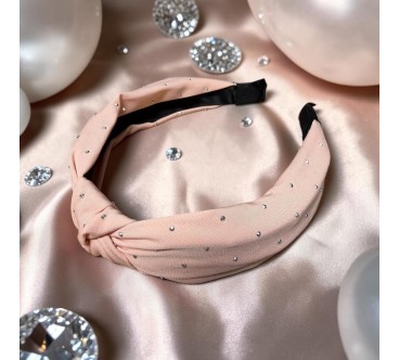 Op.91 Pudrowa opaska z cyrkoniami