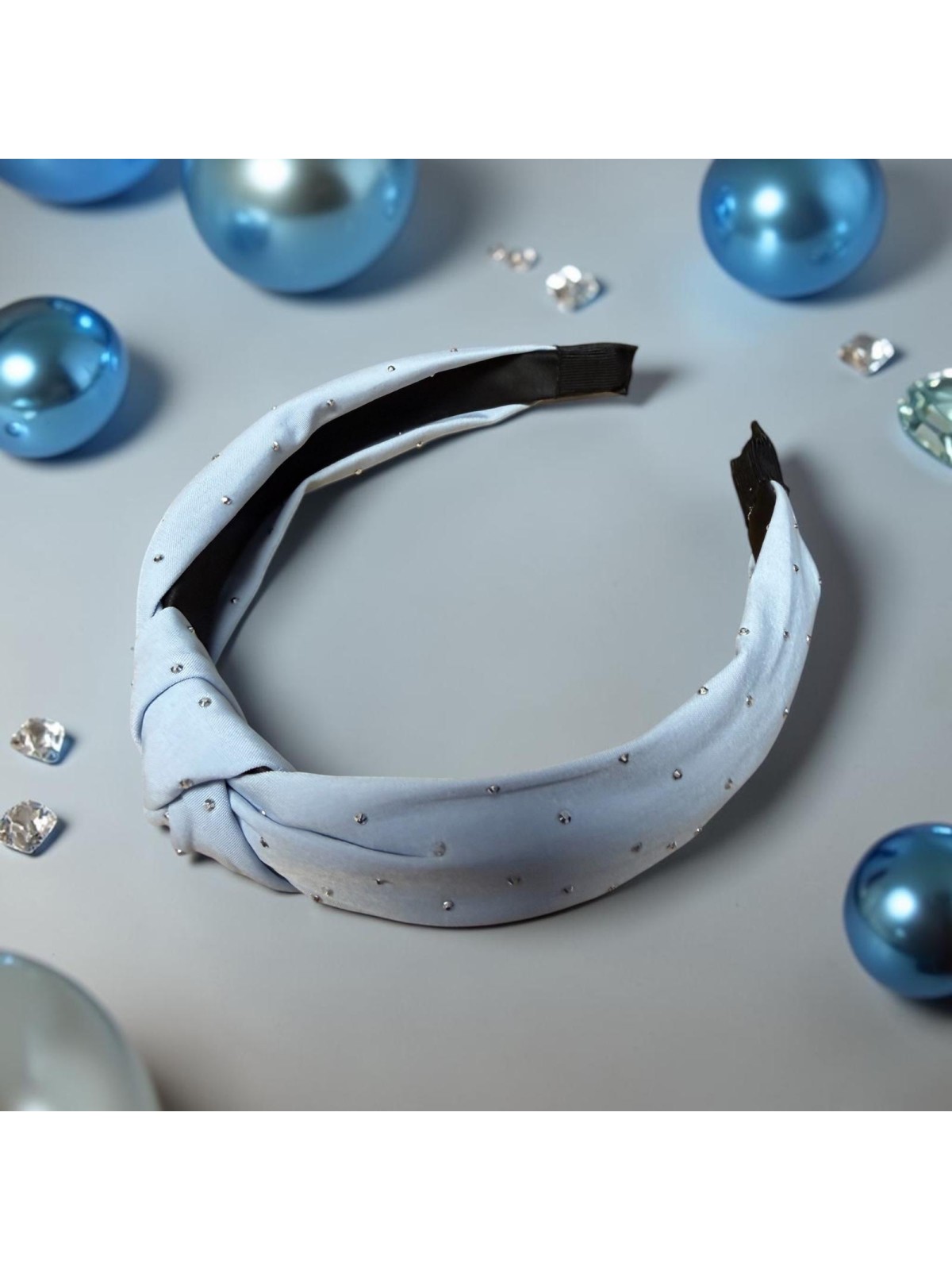 Op.91 Błękitna opaska z cyrkoniami