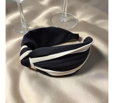 Op.301 Piękna stylowa opaska czarna