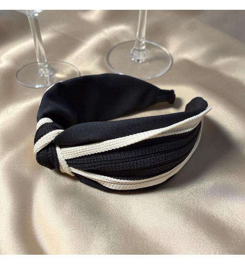 Op.301 Piękna stylowa opaska czarna