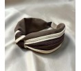 Op.301Piękna stylowa opaska brązowa