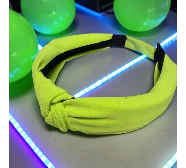 Op.64 Opaska Seledynowa +gumka kokardka