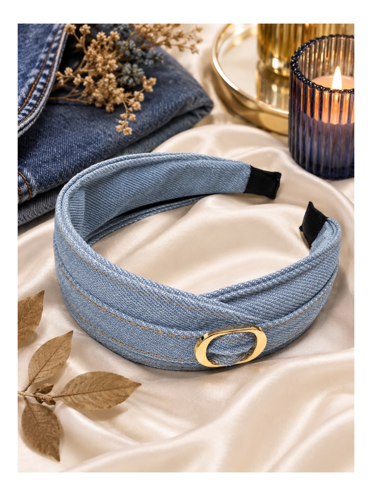 OP 106 Opaska jasny  jeans