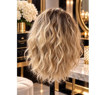 Kuc M1-Ombre ciemny blond z odcieniem ciemnego beżowego blondu 40 cm