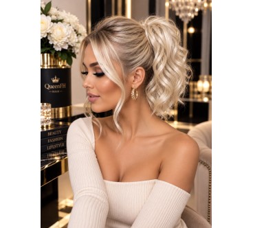 Kuc 35 cm I1 jasny blond – kucyk termiczny 35 cm | QueenFH