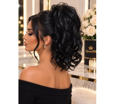 Kuc 35 cm I5 czarny – kucyk termiczny 35 cm | QueenFH