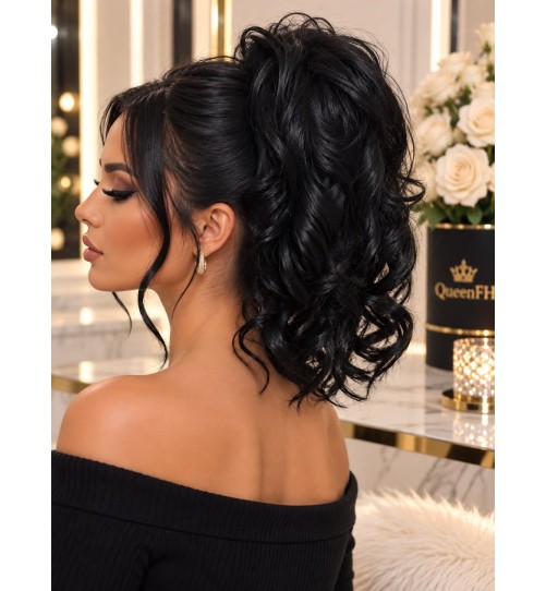 Kuc 35 cm I5 czarny – kucyk termiczny 35 cm | QueenFH