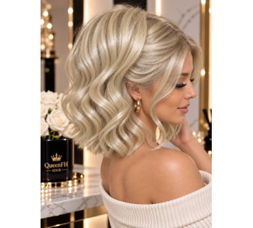 Kuc K109 jasny naturalny blond – kucyk termiczny 45 cm