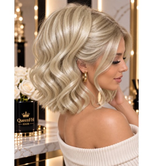 Kuc K109 jasny naturalny blond – kucyk termiczny 45 cm