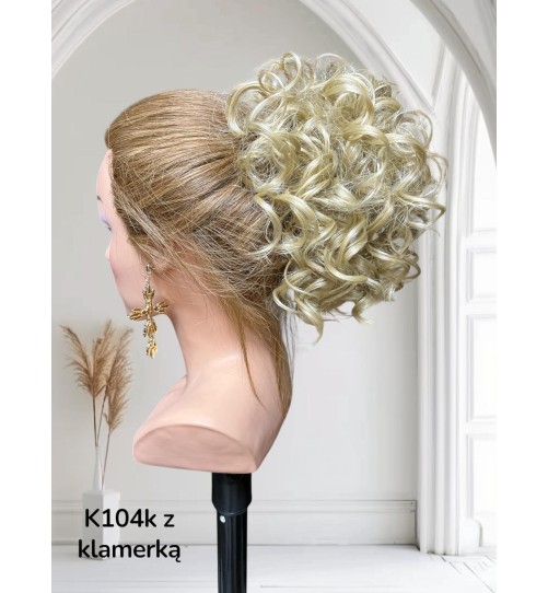 Kok K104 z klamerką NATURALNY JASNY BLOND