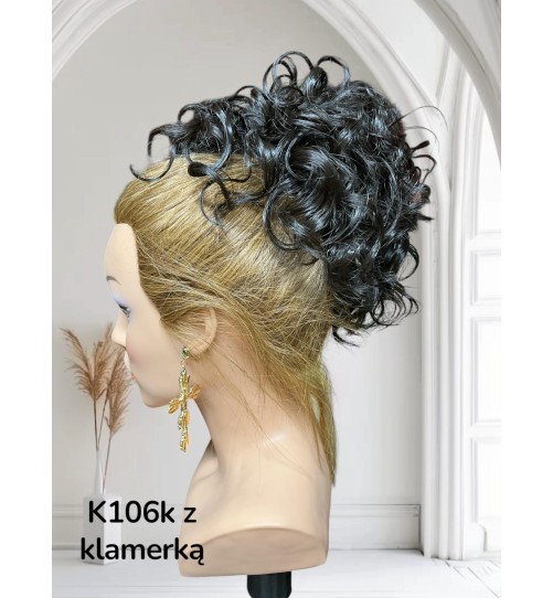 Kok K106 z klamerką Czarny