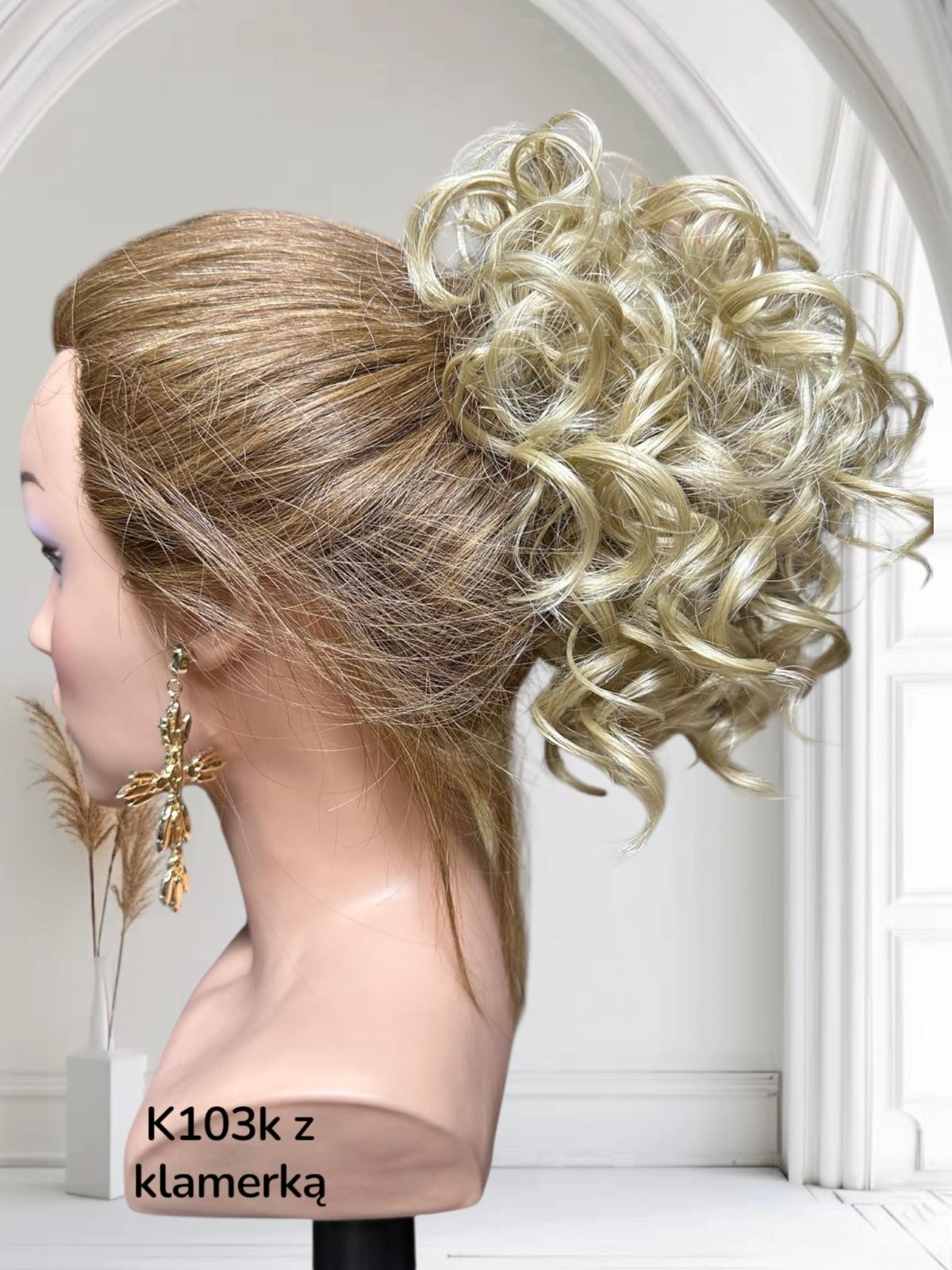 Kok K103 z klamerką Beżowy Blond