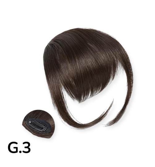 Grzywka G3 clik ciemny brąz