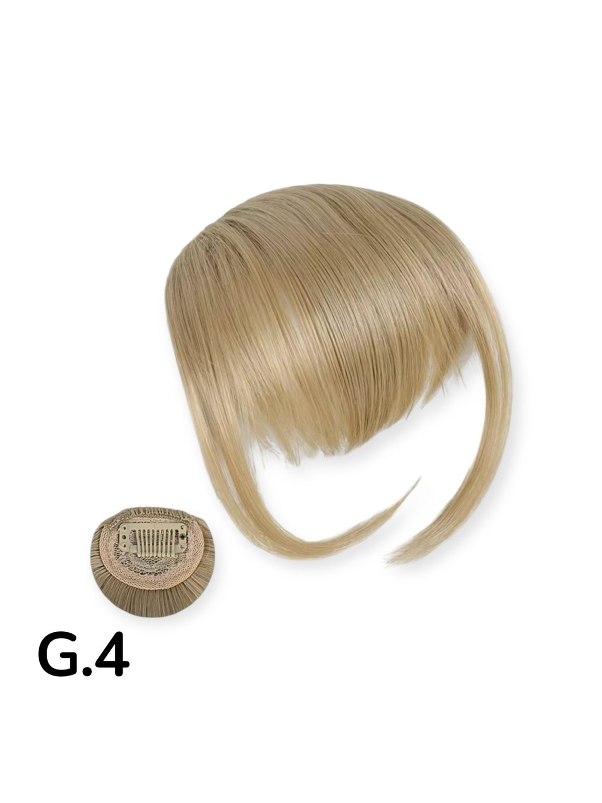 Grzywka G4 click  Beżowy blond