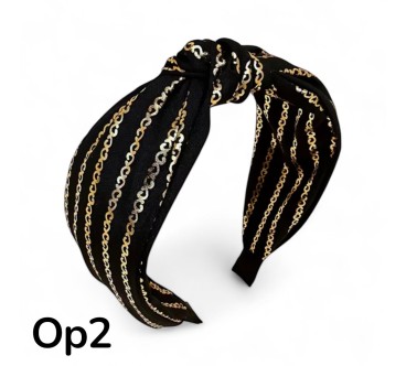 OP 2 OPASKA CZARNA ZE ZŁOTYM NADRUKIEM