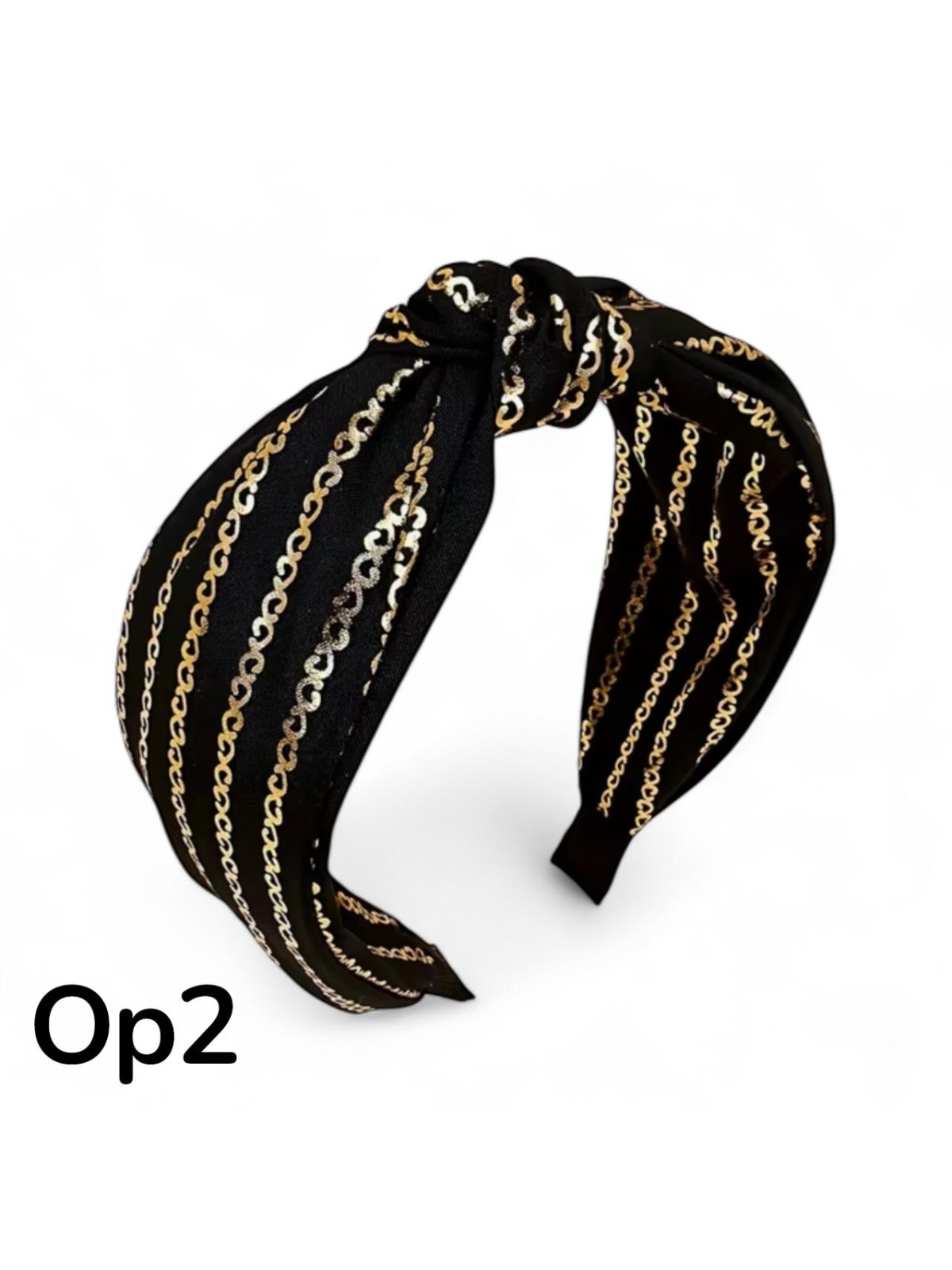 OP 2 OPASKA CZARNA ZE ZŁOTYM NADRUKIEM OP 2 OPASKA CZARNA ZE ZŁOTYM NADRUKIEM