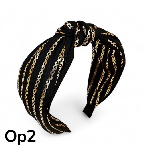 OP 2 OPASKA CZARNA ZE ZŁOTYM NADRUKIEM