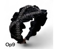 OP 9 OPASKA MARSZCZONA  WELUR Z CYRKONIAMI