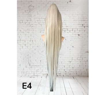 Kuc E4 z klamerką PERŁOWY BLOND SOMBRE Z PLATYNĄ