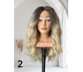 PERUKA 2 OMBRE BLOND LACE FRONT WŁOS TERMICZNY