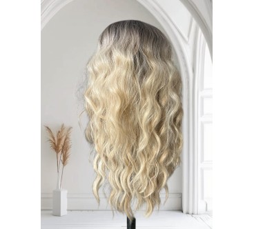 PERUKA 2 OMBRE BLOND LACE FRONT WŁOS TERMICZNY