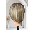 Peruka 6 Bob brąz z pasemkami blond