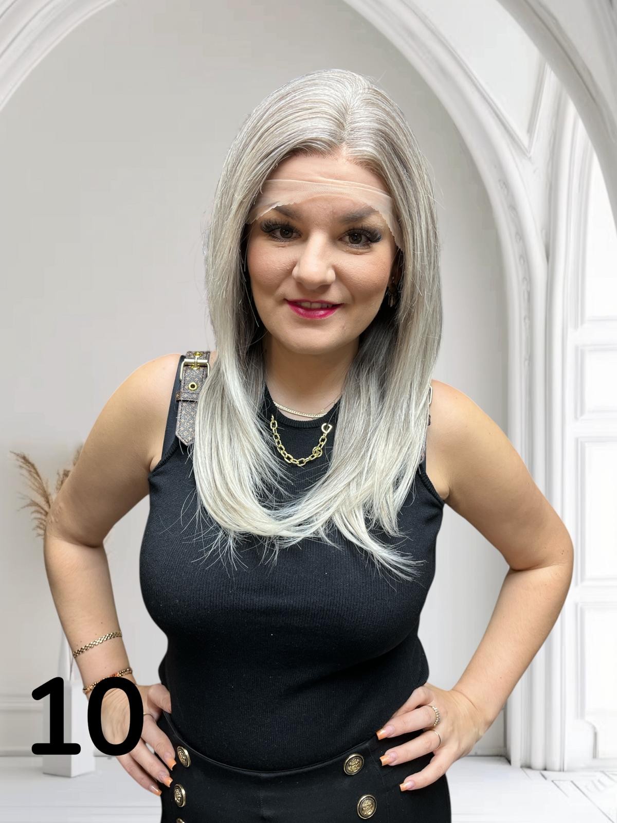PERUKA 10 CHŁODNY ODCIEŃ POPIELATEGO BLONDU PERUKA 10 CHŁODNY ODCIEŃ POPIELATEGO BLONDU