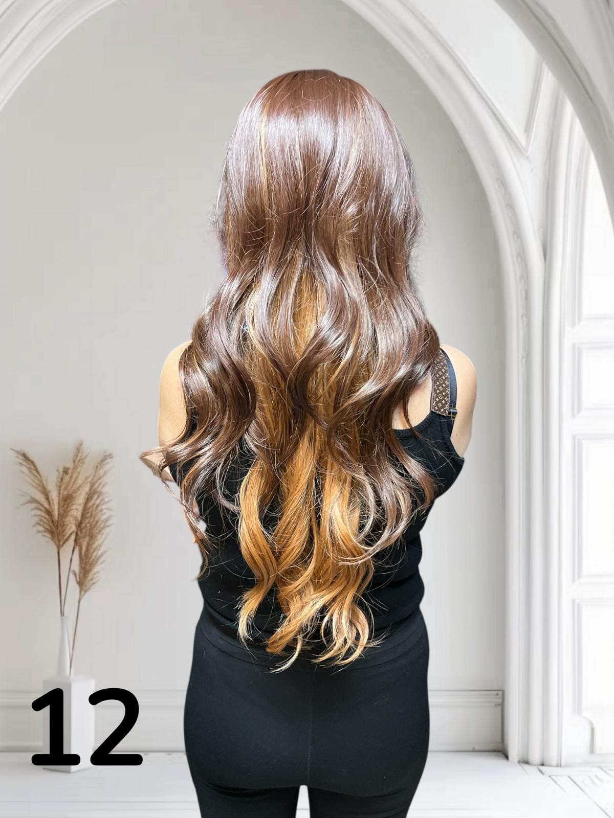 PERUKA 12 FRONT BALEJAGE W CIEPŁYCH CZEKOLADOWYCH BRĄZACH PERUKA 12 FRONT BALEJAGE W CIEPŁYCH CZEKOLADOWYCH BRĄZACH