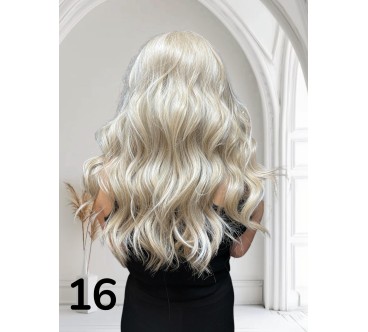 PERUKA 16 PERUKA W ODCIENIACH PERŁWEGO BLONDU Z PLATYNĄ